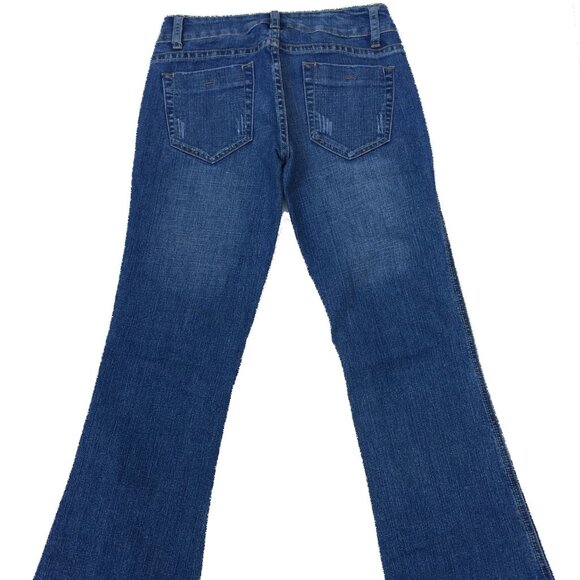 Girls Bubblegum Blue Jeans Sz. 3/4 - Picture 4 of 4